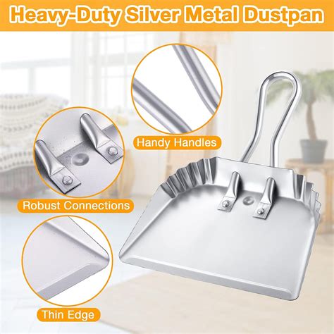 dust pan sheet metal|12 inch metal dust pan.